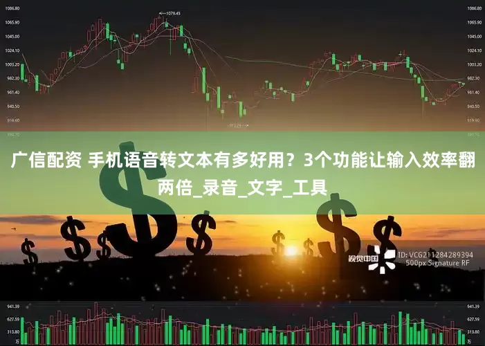 广信配资 手机语音转文本有多好用？3个功能让输入效率翻两倍_录音_文字_工具
